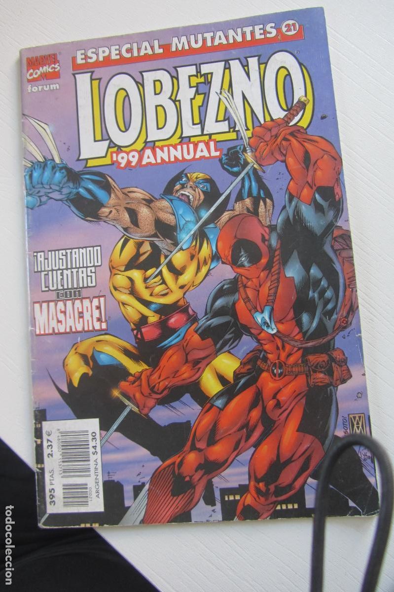 C&oacute;mics: ESPECIAL MUTANTES N&ordm; 21 lobezno deadpool -ED. FORUM FORUM Arx124