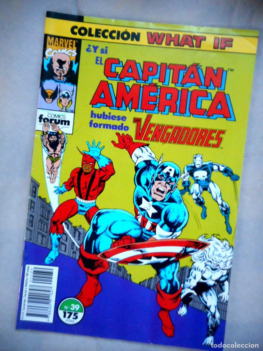 C&oacute;mics: WHAT IF N&ordm;39 (FORUM-MAYO 1992) GEORGE CARAGONNE - RON WILSON -INCLUYE P&Oacute;STER-
