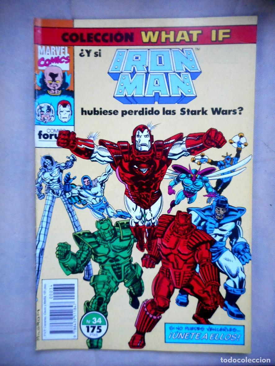 C&oacute;mics: WHAT IF N&ordm;34 (FORUM-DICIEMBRE 1991) DANNY FINGEROTH - GREG CAPULLO -INCLUYE P&Oacute;STER-