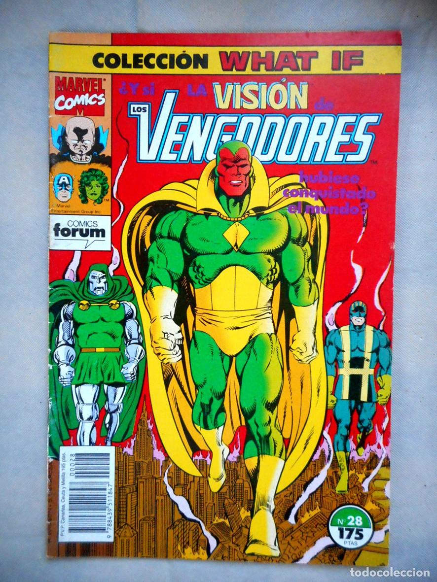 C&oacute;mics: WHAT IF N&ordm;28 (FORUM-JUNIO 1991) ROY THOMAS - RON WILSON - Foto 1