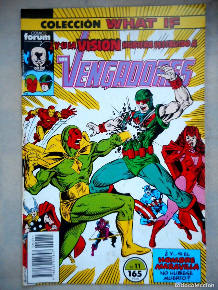 C&oacute;mics: WHAT IF N&ordm;11 (FORUM-ENERO 1990) VALENTINO -SIN P&Oacute;STER-