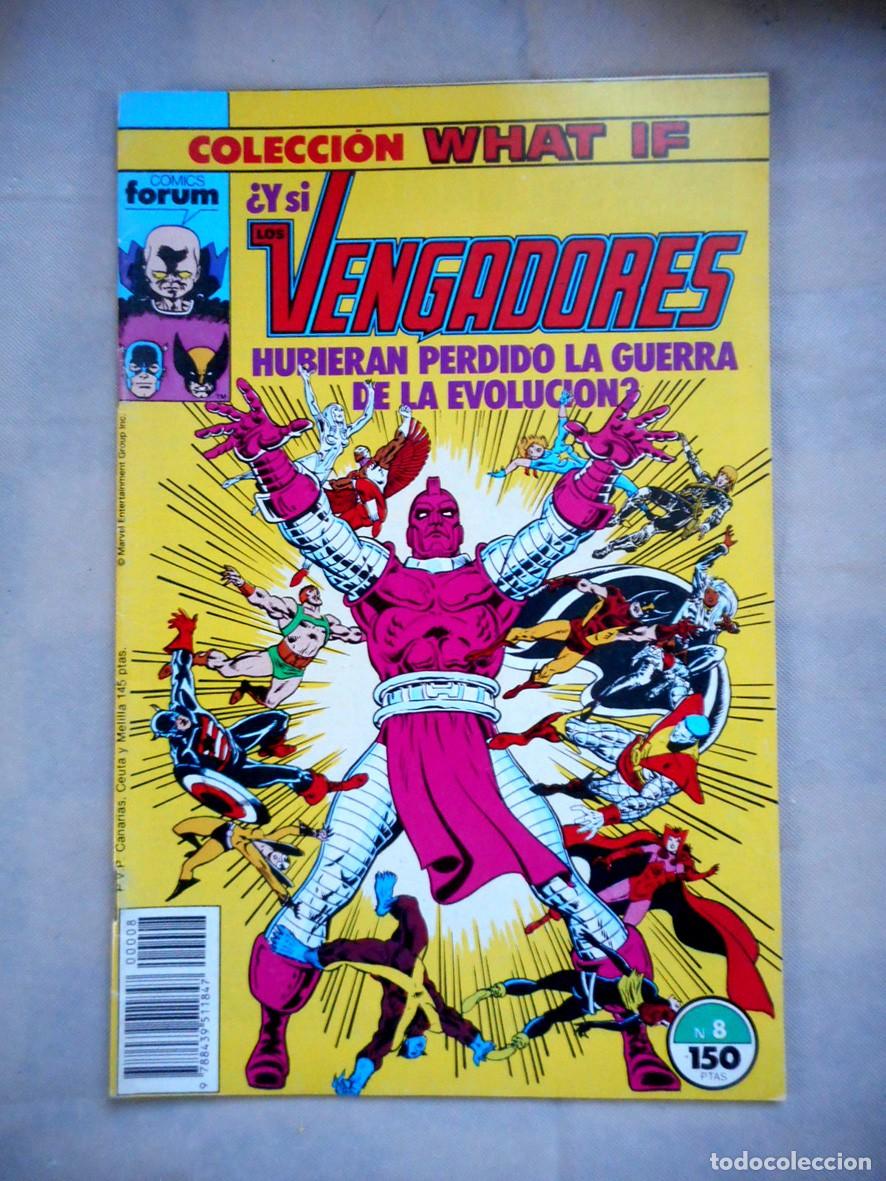 C&oacute;mics: WHAT IF N&ordm;8 (FORUM-OCTUBRE 1989) ROY THOMAS - RON WILSON