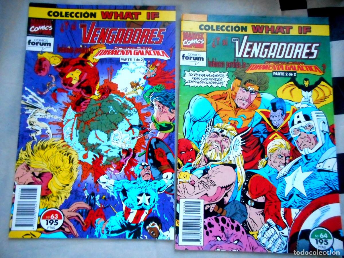 C&oacute;mics: WHAT IF N&ordm;63-64 OPERACI&Oacute;N TORMENTA GAL&Aacute;CTICA (FORUM-1994) LEN KAMINSKI - CRAIG BRASFIELD