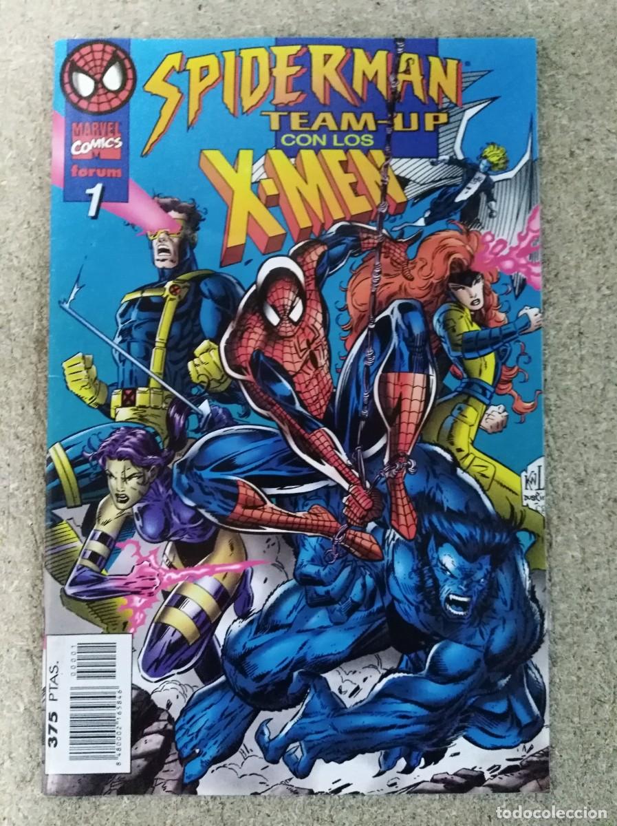 C&oacute;mics: Marvel Team-Up 1.Spiderman Con los X Men.Marvel.Forum