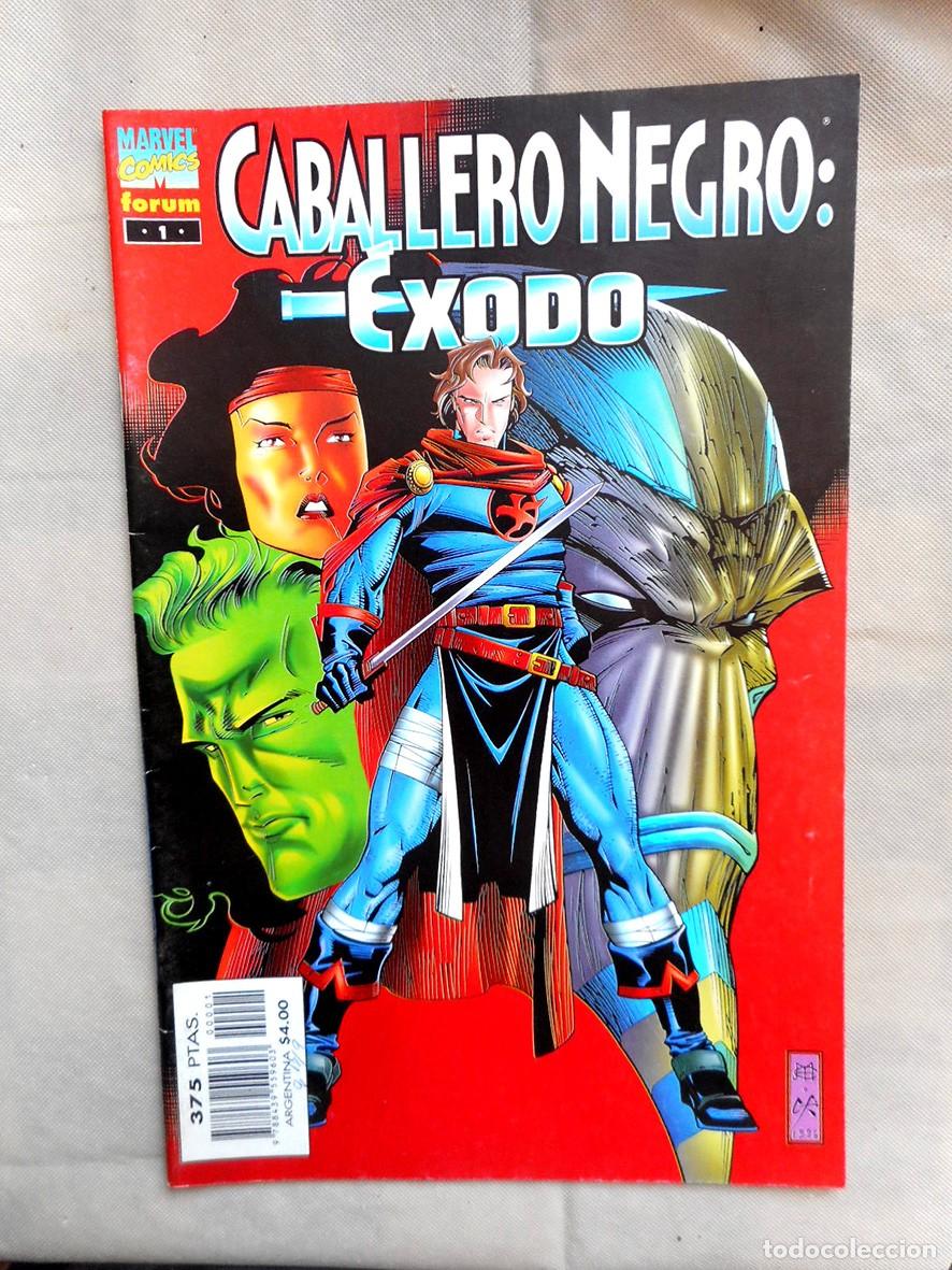 C&oacute;mics: CABALLERO NEGRO : &Eacute;XODO (FORUM-SEPTIEMBRE 1997) BEN RAAB - JIMMY CHEUNG