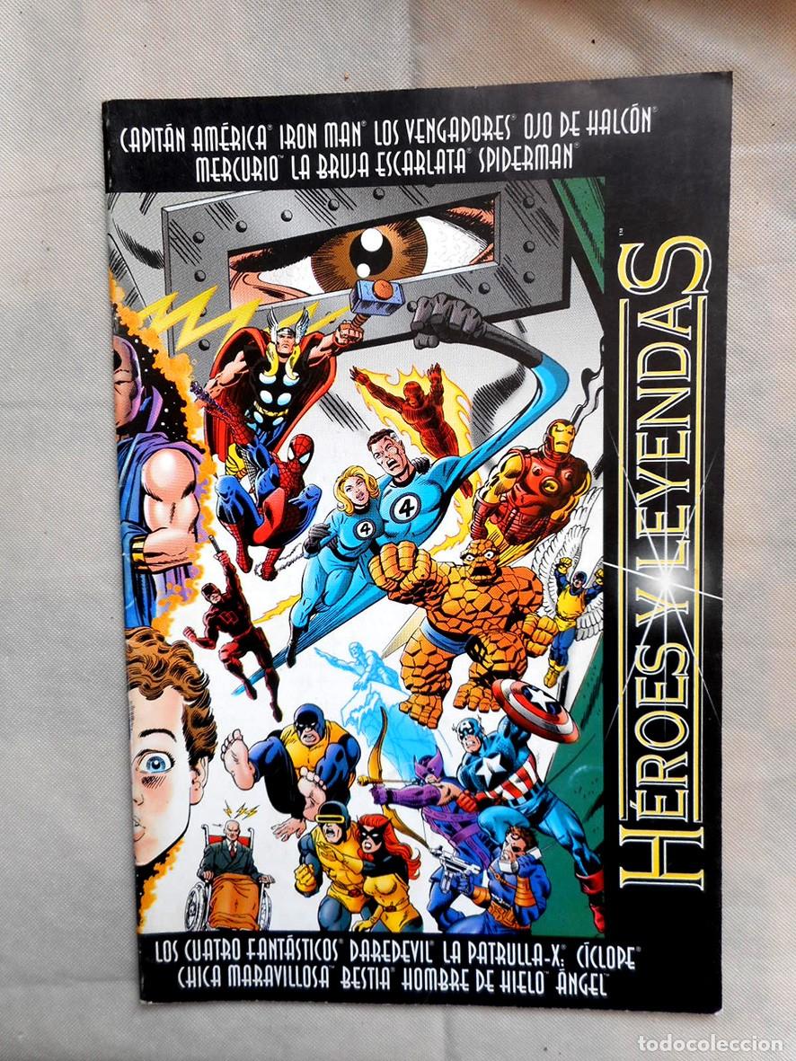 C&oacute;mics: ESPECIAL MARVEL: H&Eacute;ROES Y LEYENDAS -LOS 4 FANT&Aacute;STICOS- (FORUM-MAYO 1997) VARIOS ARTISTAS