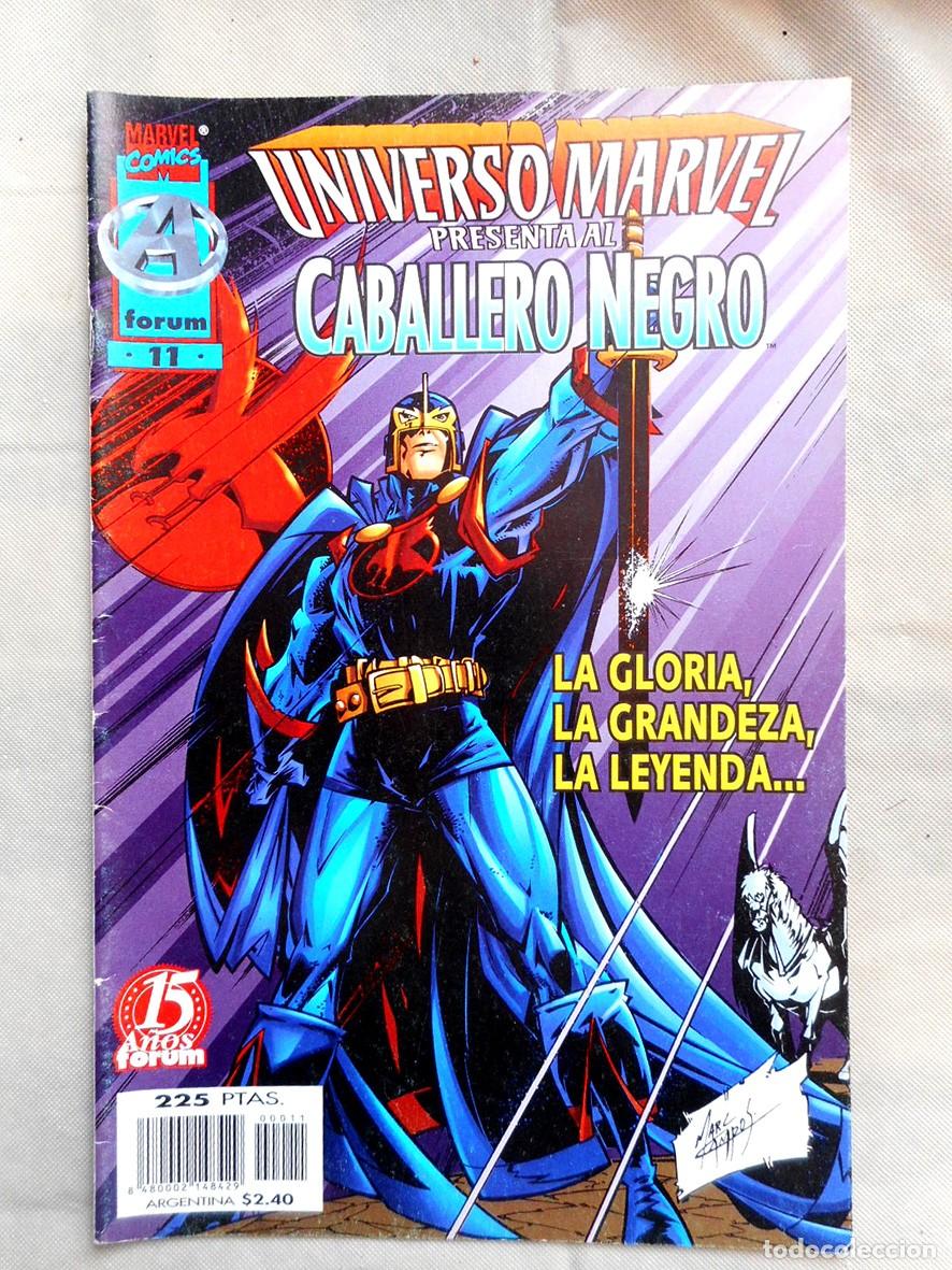 C&oacute;mics: UNIVERSO MARVEL N&ordm;11 CABALLERO NEGRO (FORUM-NOVIEMBRE 1998) GLENN HERDLING - MARK CAMPOS