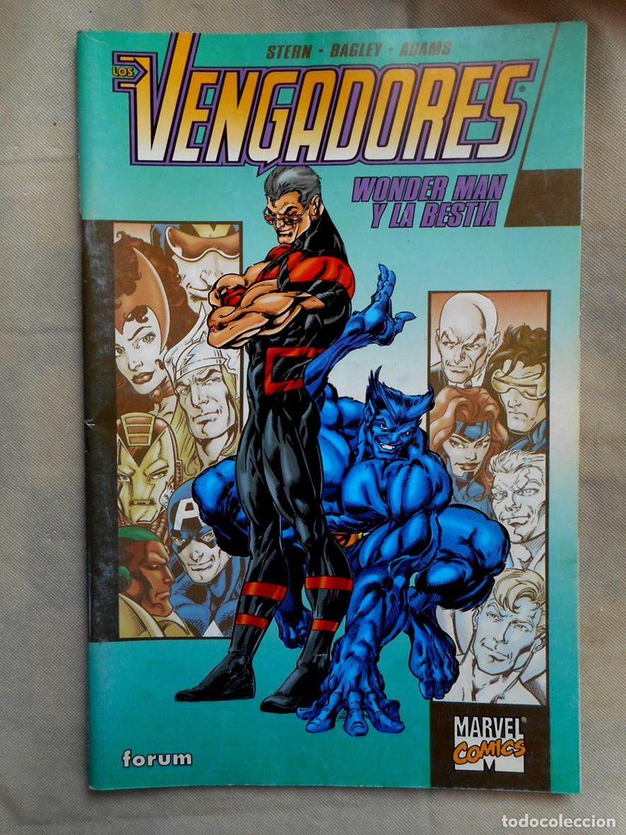 C&oacute;mics: ESPECIAL VENGADORES: WONDER MAN Y LA BESTIA (FORUM-MARZO 2001) ROGER STERN -MARK BAGLEY