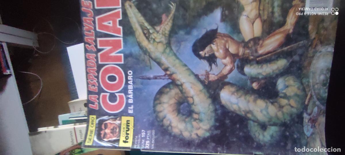 C&oacute;mics: LA ESPADA SALVAJE DE CONAN EL BARBARO N&ordm; 157 SERIE ORO. FORUM ARX146