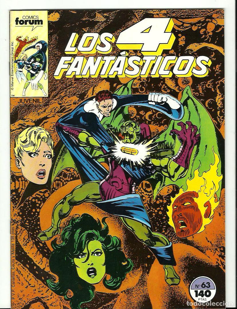 C&oacute;mics: LOS 4 FANTASTICOS N&ordm; 63 - COMICS FORUM - Foto 1