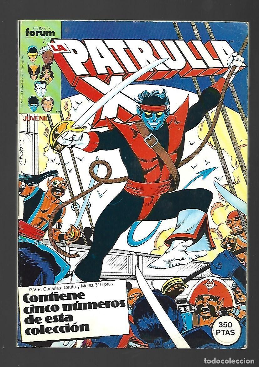 C&oacute;mics: La Patrulla X, retapado (47 al 51), 1987, Forum, muy buen estado