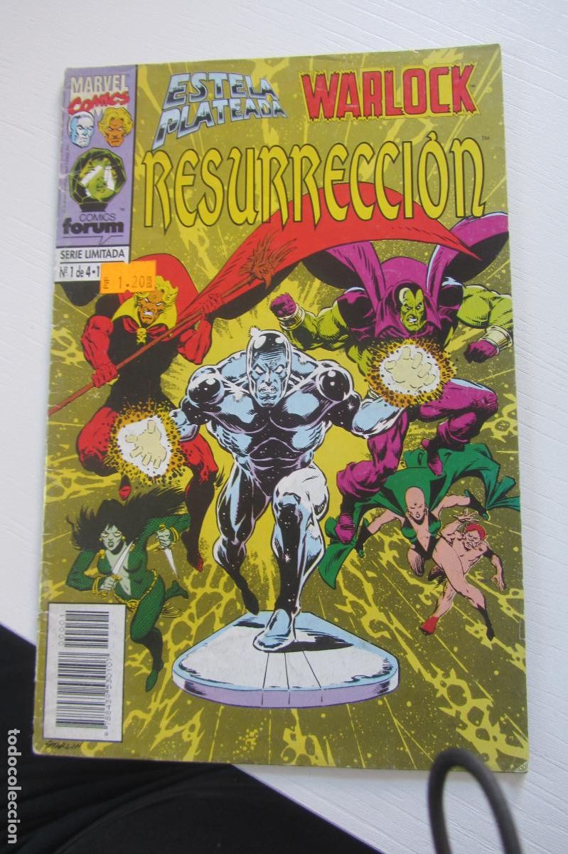 C&oacute;mics: ESTELA PLATEADA - WARLOCK - RESURRECCION N&ordm; 1 DE 4 - MARVEL - FORUM Arx124