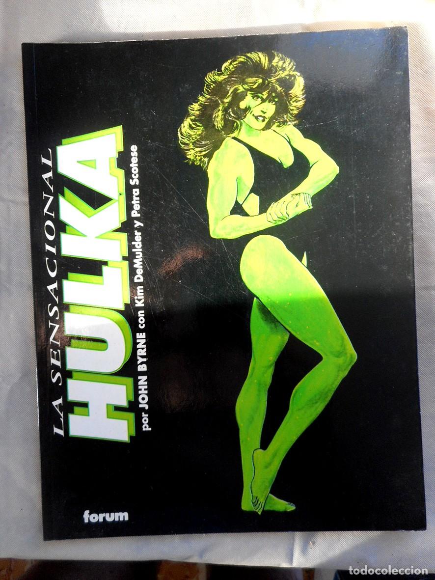 C&oacute;mics: NOVELAS GR&Aacute;FICAS MARVEL VOL.2 N&ordm;17 LA SENSACIONAL HULKA (FORUM-JUNIO 1994) JOHN BYRNE