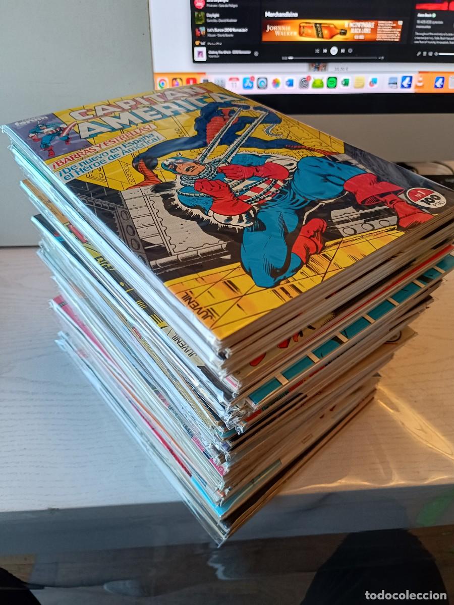 C&oacute;mics: CAPITAN AMERICA VOLUMEN 1 FORUM COMPLETA DEL 1 AL 76 MUY BUEN ESTADO