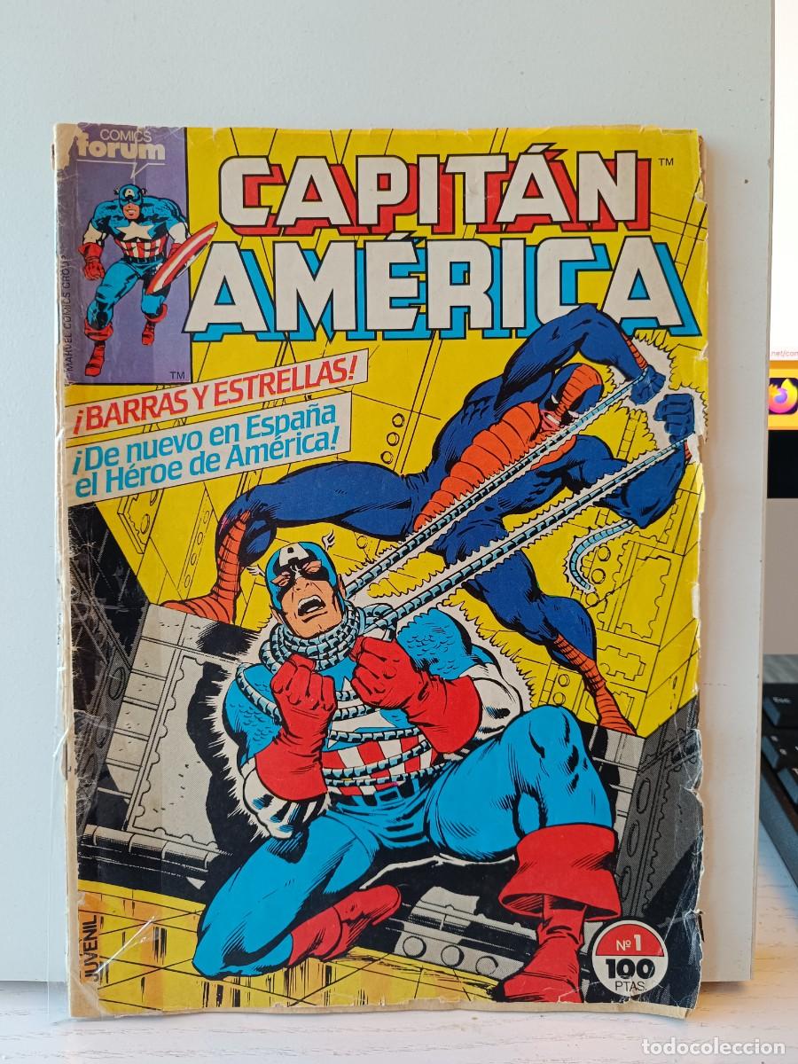 C&oacute;mics: CAPITAN AMERICA NUMERO 1 VOLUMEN 1 &iexcl;&iexcl;VER FOTOS!! FORUM