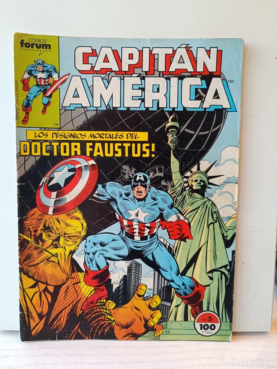 C&oacute;mics: CAPITAN AMERICA NUMERO 5 VOLUMEN 1 &iexcl;&iexcl;VER FOTOS!! FORUM