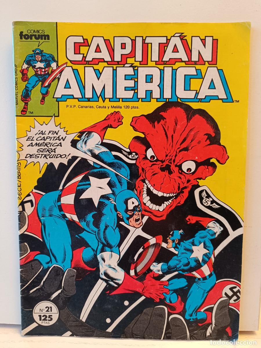 C&oacute;mics: CAPITAN AMERICA NUMERO 21 VOLUMEN 1 &iexcl;&iexcl;VER FOTOS!! FORUM
