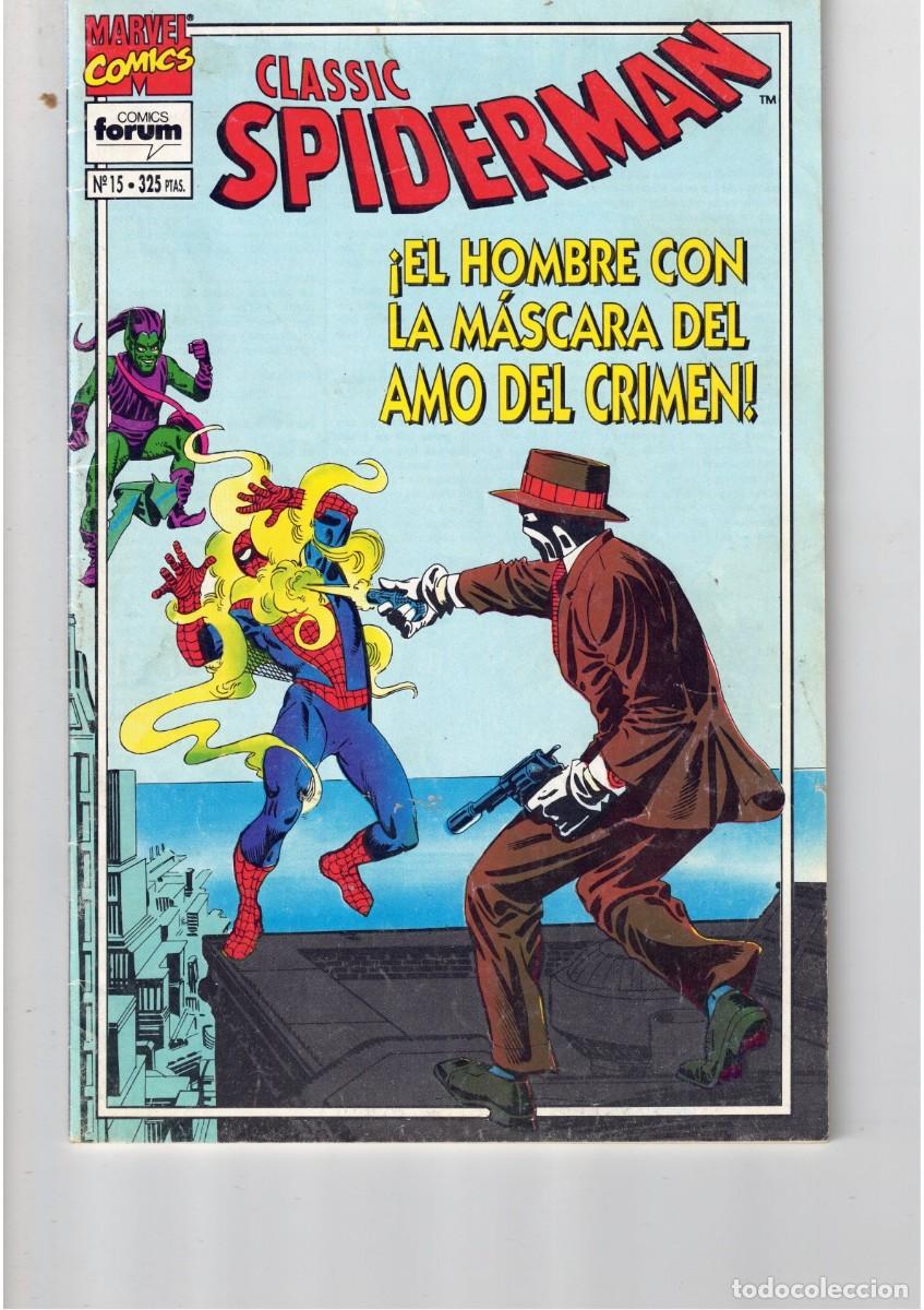 C&oacute;mics: Spiderman Classic 15. Editorial F&oacute;rum.