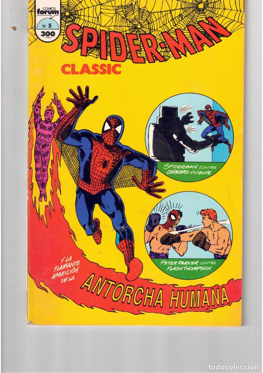 C&oacute;mics: Spiderman Classic 5. Editorial F&oacute;rum.