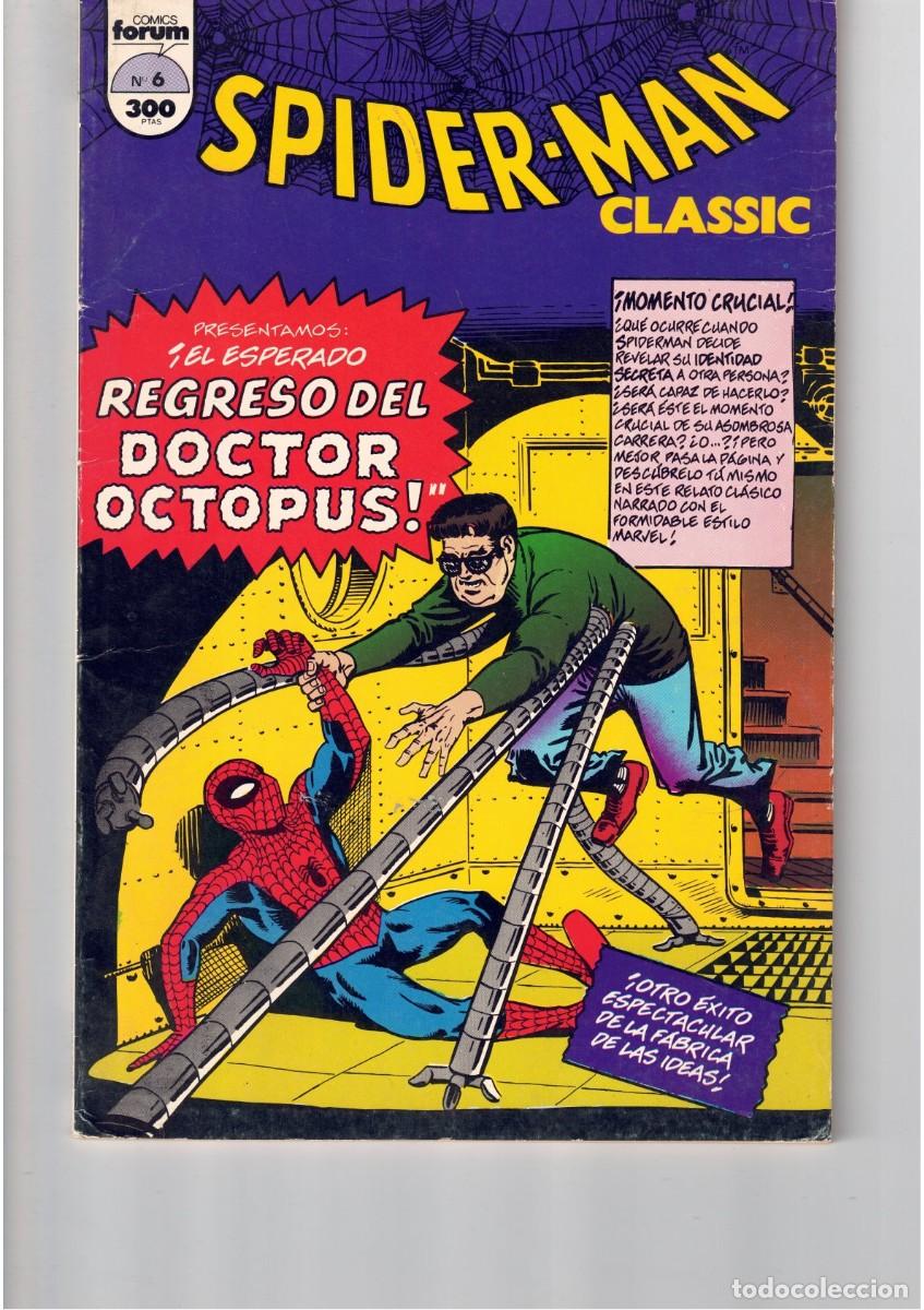 C&oacute;mics: Spiderman Classic 6. Editorial F&oacute;rum. - Foto 1