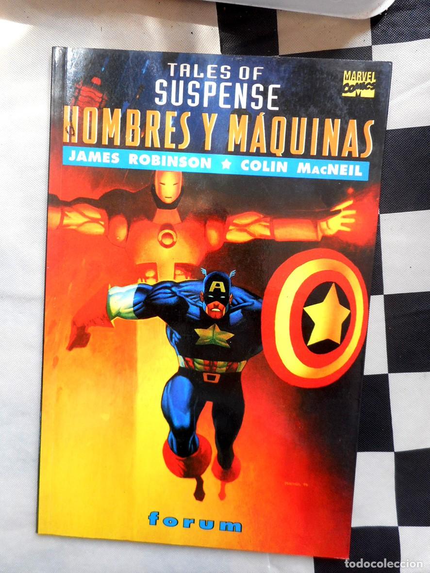 C&oacute;mics: TALES OF SUSPENSE - HOMBRES Y M&Aacute;QUINAS (FORUM-JULIO 1995) JAMES ROBINSON -COLIN MCNEIL