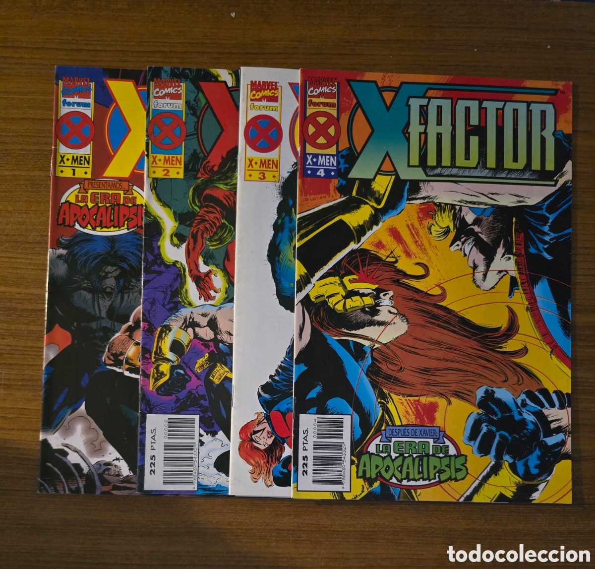 C&oacute;mics: X FACTOR, X MEN 4 EJEMPLARES,(MARVEL COMICS-FORUM)
