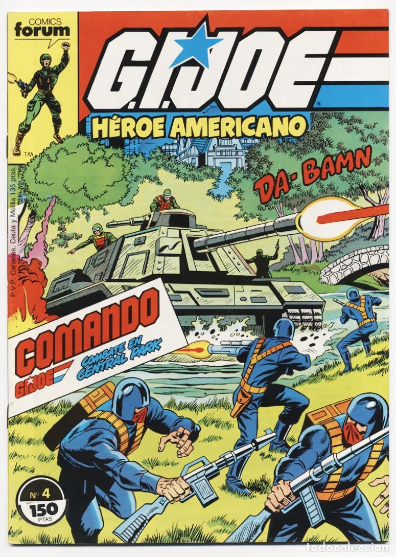 C&oacute;mics: COMIC COMANDO GIJOE N&ordm; 4 FORUM MARVEL COMICS 1987 MUY BUEN ESTADO - Foto 1