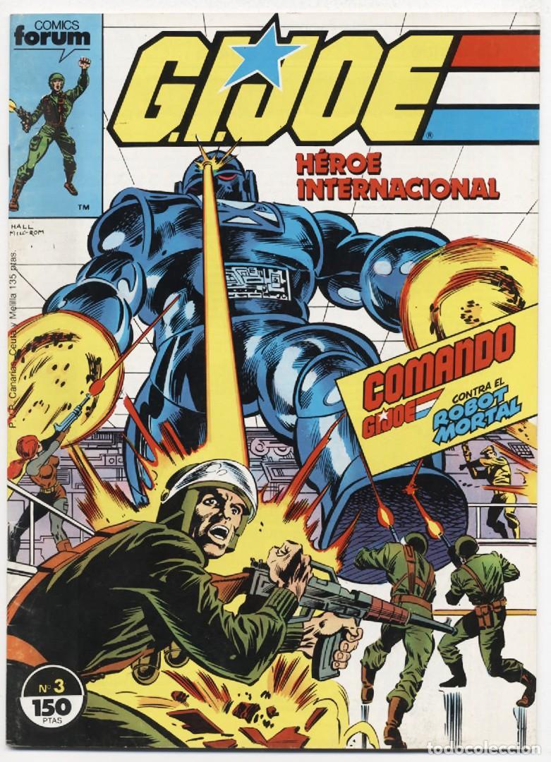 C&oacute;mics: COMIC COMANDO GIJOE N&ordm; 3 FORUM MARVEL COMICS 1987 MUY BUEN ESTADO - Foto 1
