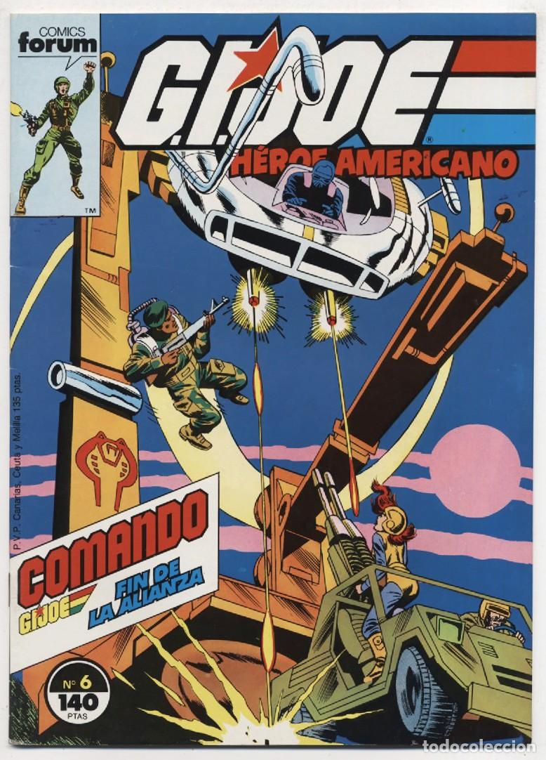 C&oacute;mics: COMIC COMANDO GIJOE N&ordm; 6 FORUM MARVEL COMICS 1987 EXCELENTE ESTADO - Foto 1