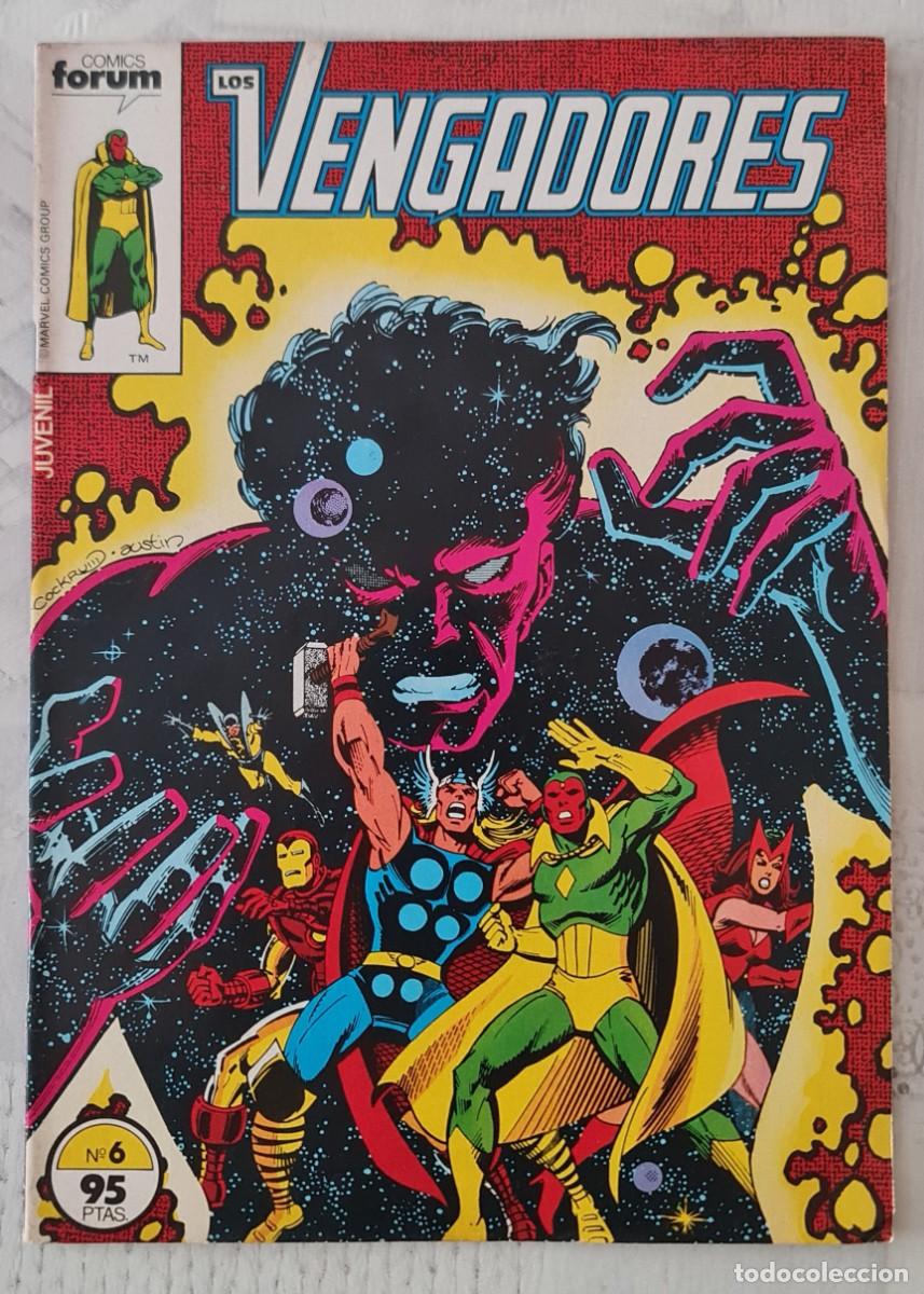 C&oacute;mics: LOS VENGADORES Vol 1 n&ordm; 6. Comics Forum 1983