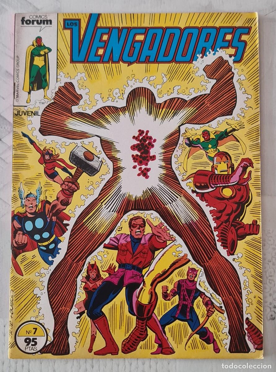 C&oacute;mics: LOS VENGADORES Vol 1 n&ordm; 7. Comics Forum 1983