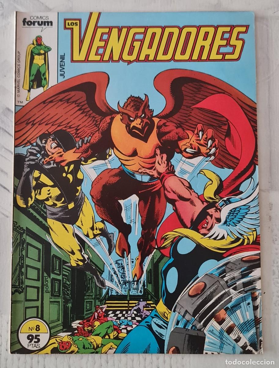 C&oacute;mics: LOS VENGADORES Vol 1 n&ordm; 8. Comics Forum 1983