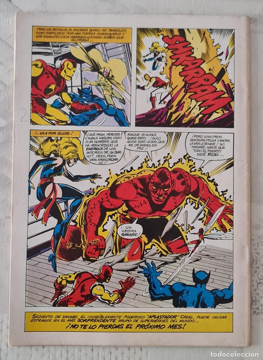 C&oacute;mics: LOS VENGADORES Vol 1 n&ordm; 10. Comics Forum 1983 - Foto 2