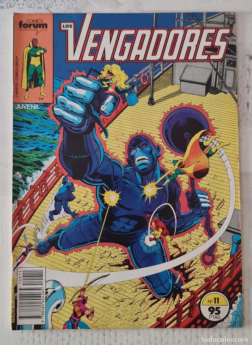 C&oacute;mics: LOS VENGADORES Vol 1 n&ordm; 10. Comics Forum 1983