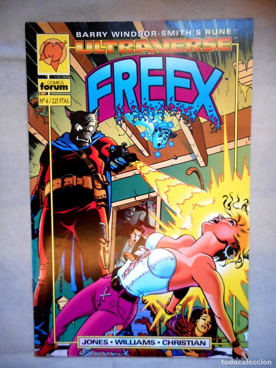 C&oacute;mics: FREEX N&ordm;4 (FORUM-AGOSTO 1995) GERARD JONES - DAVID WILLIAMS