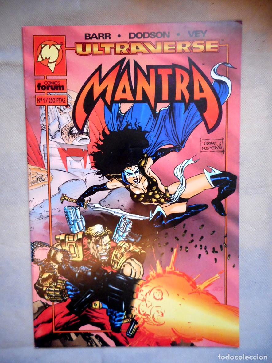 C&oacute;mics: MANTRA N&ordm;1 UN CAMBIO DE SUERTE (FORUM-MAYO 1995) MIKE W.BARR - TERRY DODSON