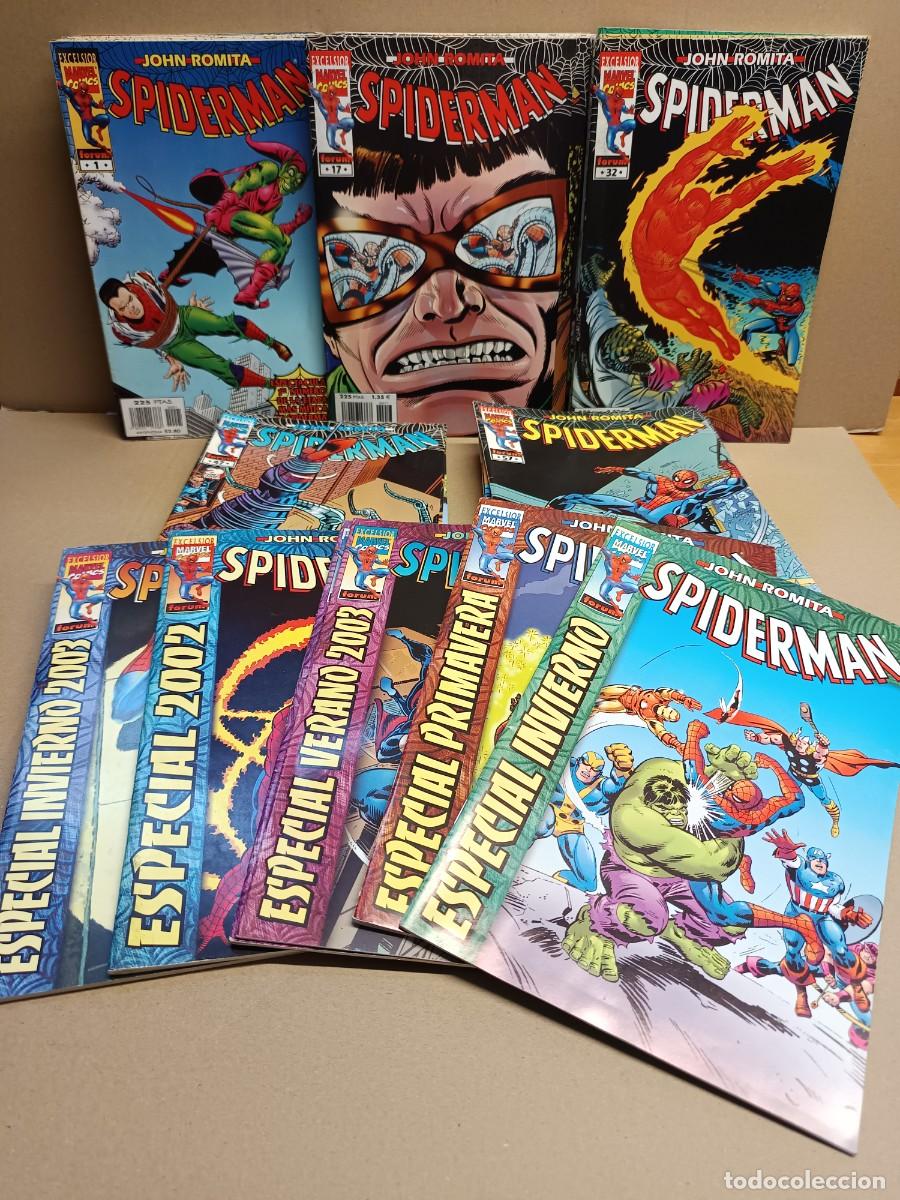 C&oacute;mics: Spiderman de John Romita. Lote n&ordm;s 1 al 57 + 6 Especiales. Forum