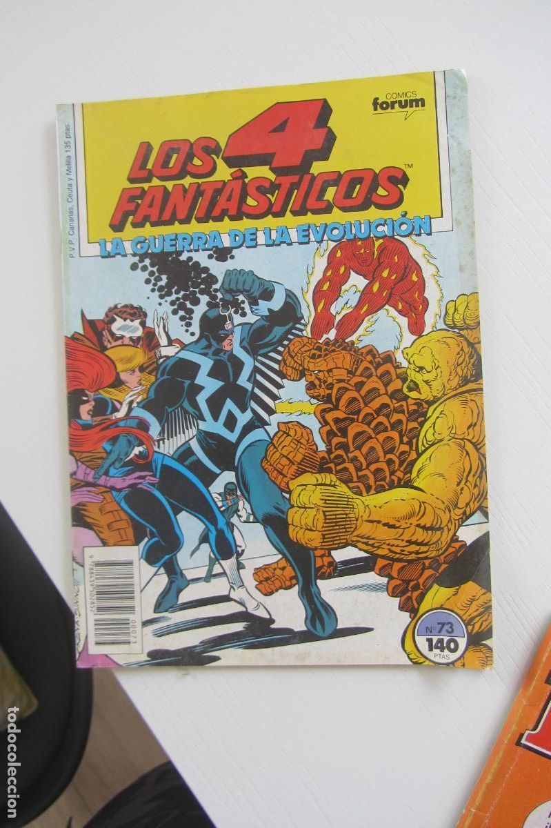 C&oacute;mics: LOS 4 FANTASTICOS VOL 1,N&ordm; 73 C.PACHECO DE 134 FORUM Arx127
