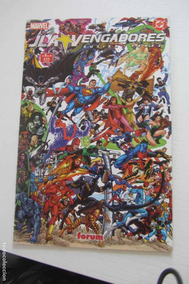 C&oacute;mics: JLA VENGADORES n&ordm; 3 KURT BUSIEK GEORGE PEREZ C&Oacute;MICS F&Oacute;RUM MARVEL Arx127