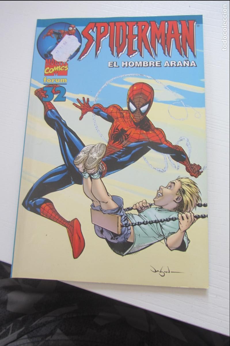 C&oacute;mics: SPIDERMAN VOL. 6 N&deg; 32 LOMO AZUL MARVEL FORUM ARX128