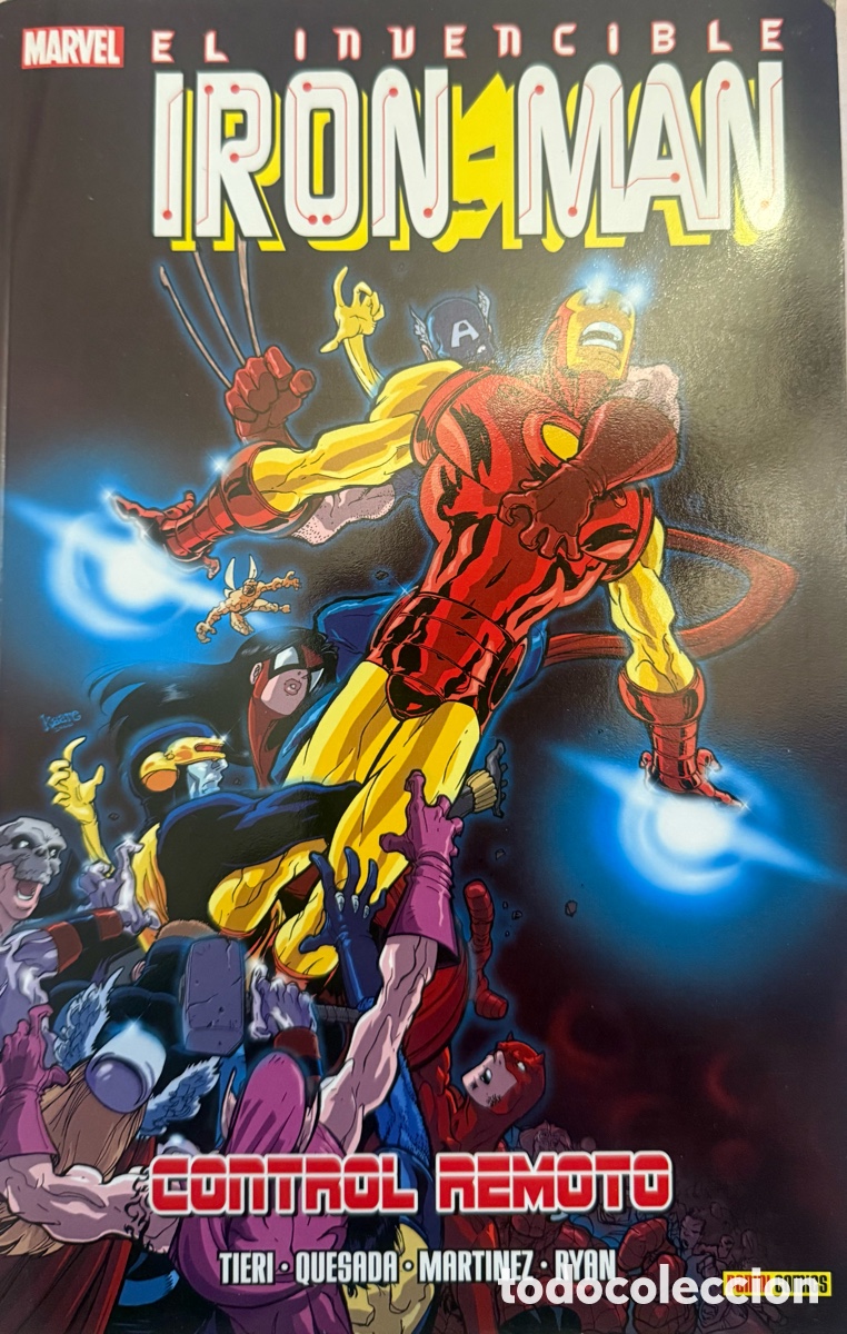 Comics: El Invencible Iron Man: Control Remoto y Desunidos + Iron Man El Hombre de la Mascara de Hierro