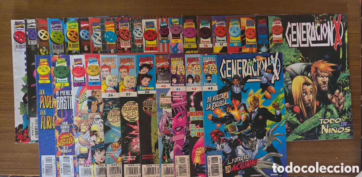 C&oacute;mics: GENERACION X, LOTE DE 31 EJEMPLARES,(MARVEL COMICS-FORUM) - Foto 1