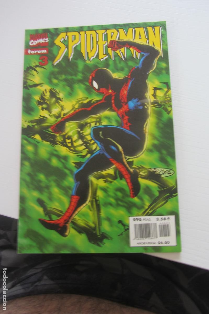 C&oacute;mics: SPIDERMAN VOL. 3 N&deg; 3 LOMO ROJA MARVEL FORUM ARX128