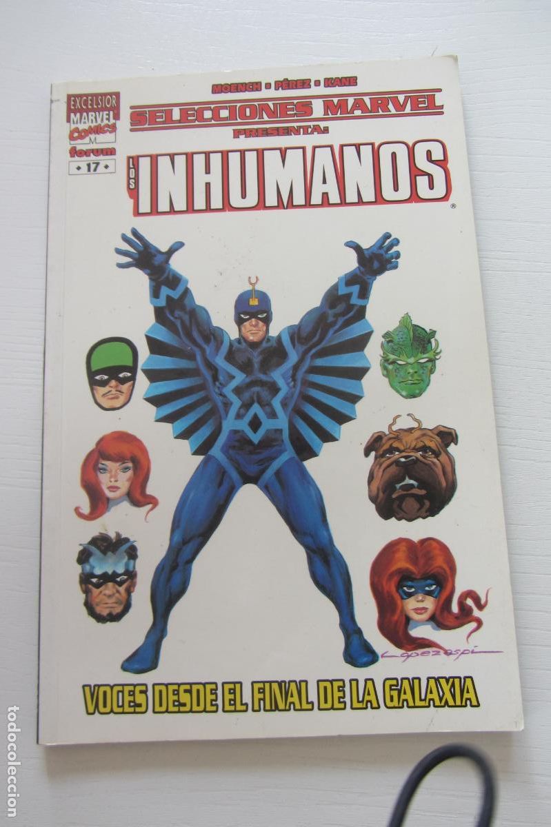 C&oacute;mics: SELECCIONES MARVEL 17 PRESENTA INHUMANOS-VOCES DESDE EL FINAL DE LA GALAXIA FORUM ARX128