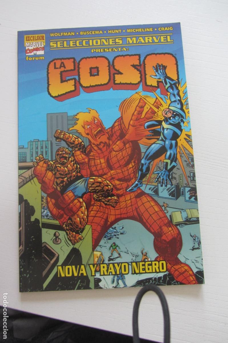 C&oacute;mics: SELECCIONES MARVEL LA COSA: NOVA Y RAYO NEGRO FORUM ARX128 - Foto 1