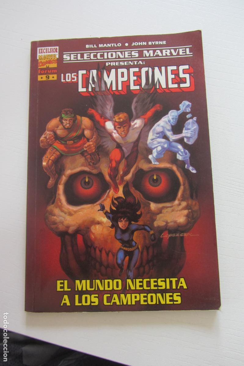 C&oacute;mics: SELECCIONES MARVEL n&ordm; 9: LOS CAMPEONES, de Mantlo y Byrne FORUM ARX129