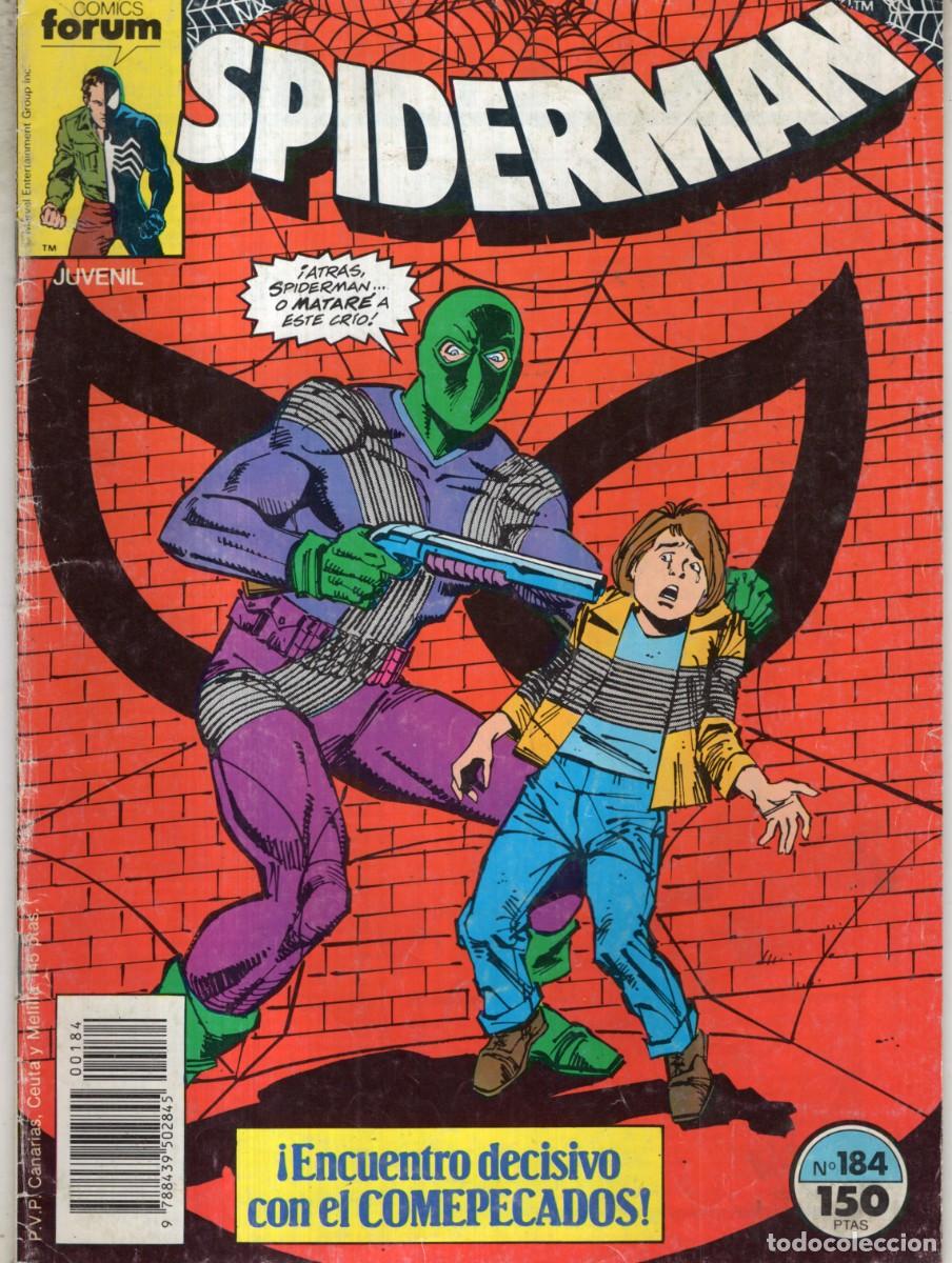 C&oacute;mics: SPIDERMAN VOL. 1 N&ordm; 184 1&ordf; EDICION - FORUM - Foto 1