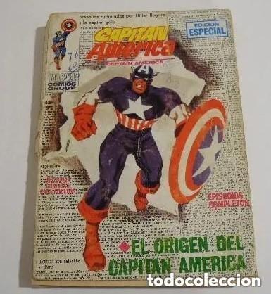 C&oacute;mics: Capit&aacute;n Am&eacute;rica n.3 1969. El origen del capit&aacute;n Am&eacute;rica -LEER DETALLES