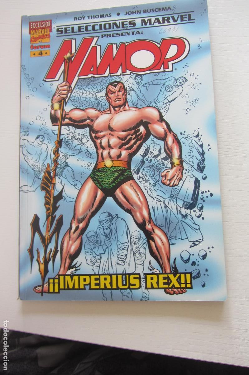 C&oacute;mics: SELECCIONES MARVEL N&ordm; 4: NAMOR, de Thomas y Buscema FORUM ARX129