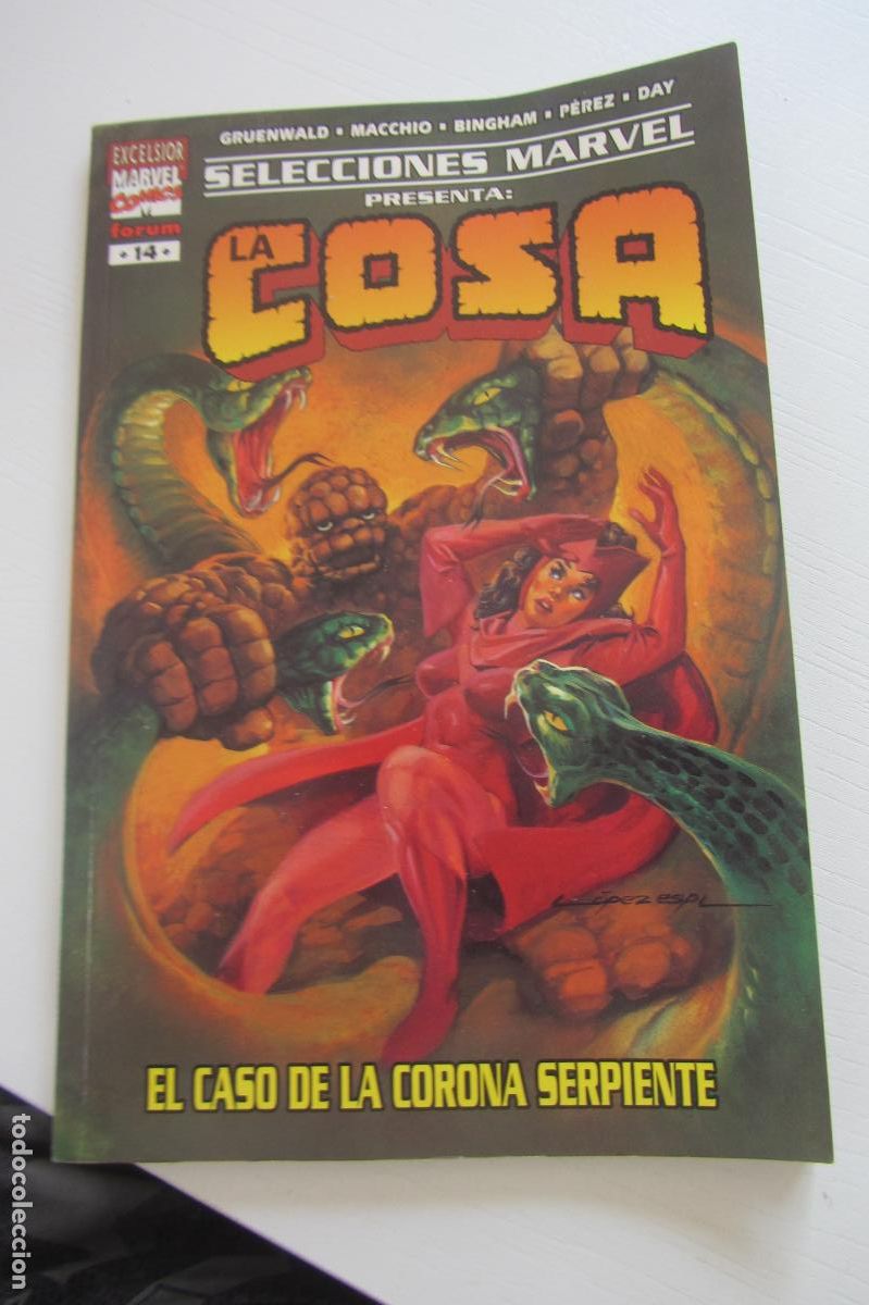 C&oacute;mics: SELECCIONES MARVEL PRESENTA : LA COSA N&ordm; 14 -EL CASO DE LA CORONA SERPIENTE FORUM ARX130